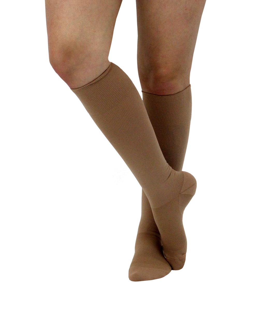 ATN Compression Thigh High Stockings - Bronze