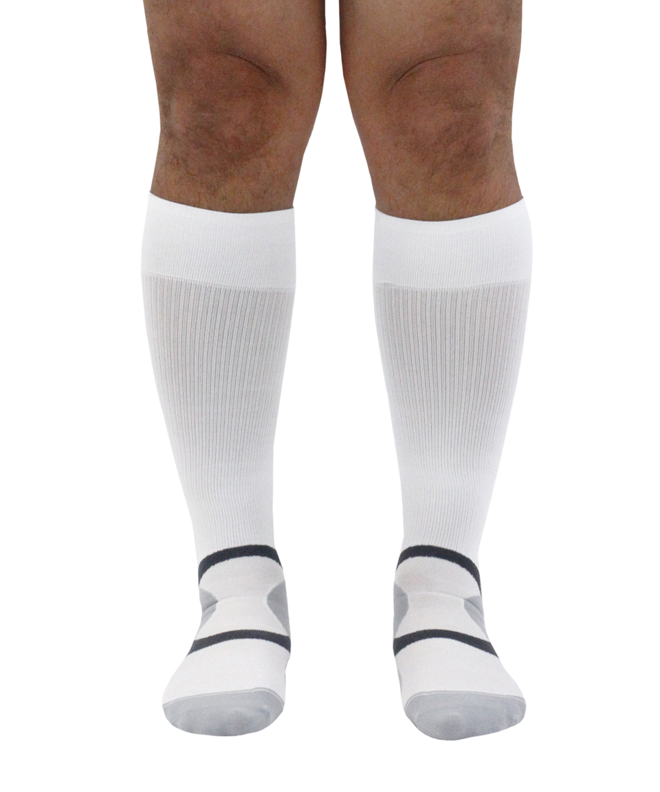 Atn Sportsedge Socks Arctic White Mens About The Nurse Compression Australia 6697