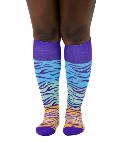 ATN Compression Knee High - Jungle Tiger