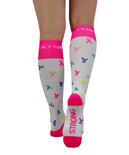 ATN Compression Knee High - Cancer Awareness