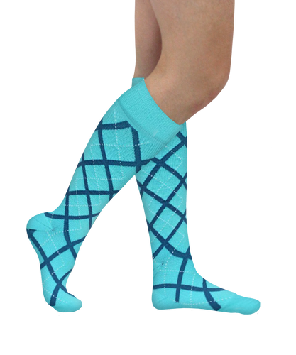 ATN Compression Knee High - Tiffany Diamond