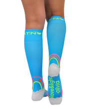 Load image into Gallery viewer, ATN Compression Knee High - Jewelchic Rainbow