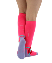 Load image into Gallery viewer, ATN SportsEdge Socks - Power Pink - Women&#39;s