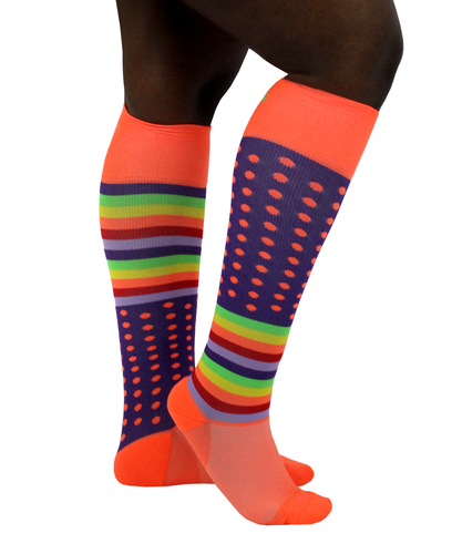 ATN Compression Knee High - Disco Nights